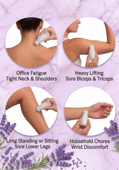 Herbal Roller Gel · Lavender · Cooling