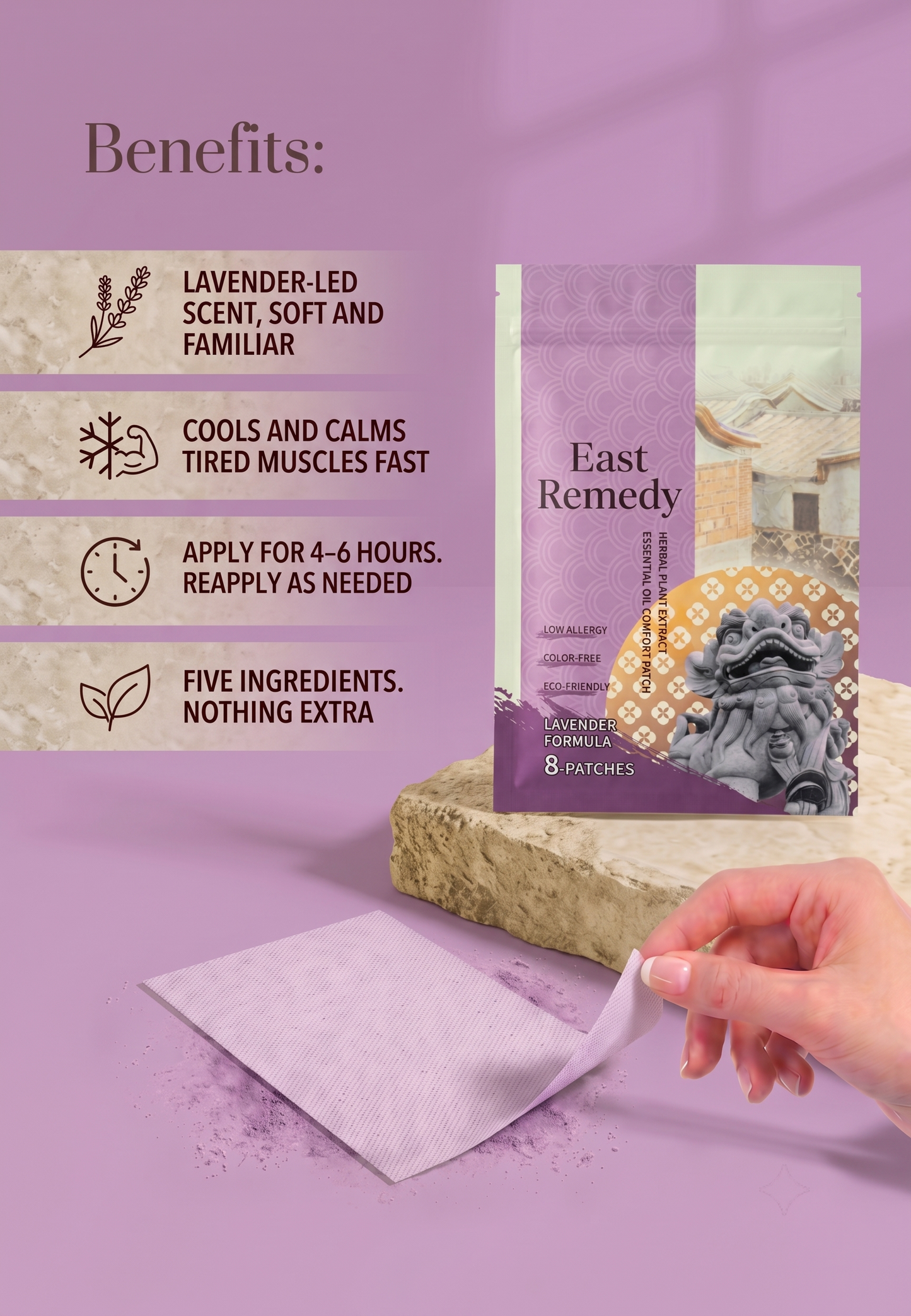 Herbal Patch · Lavender · Cooling