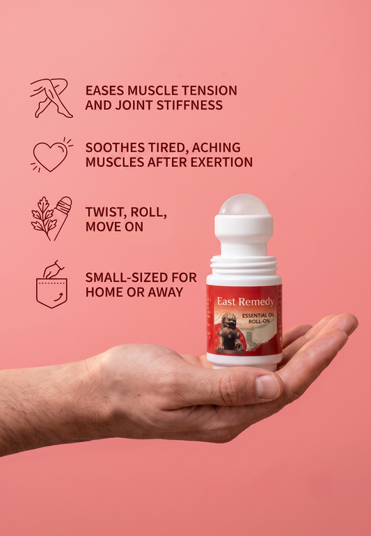 Herbal Roller Gel · Far Infrared · Warming